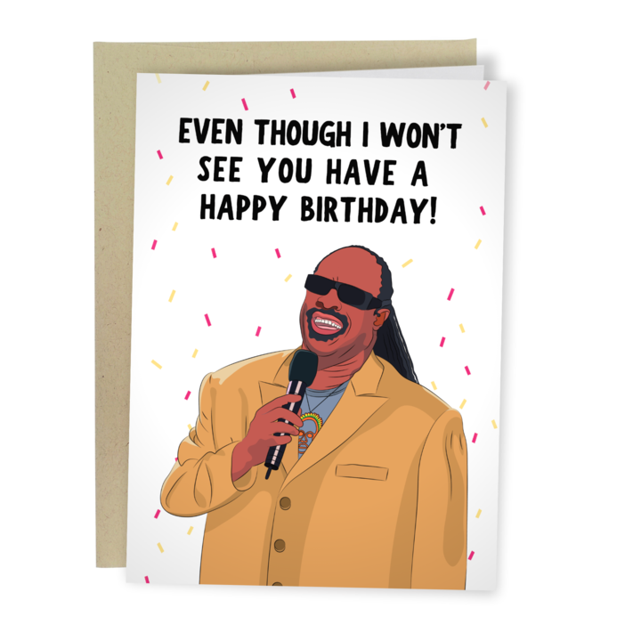 Stevie Birthday Greeting Card