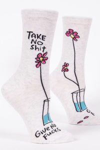 Take No Shit Crew Socks