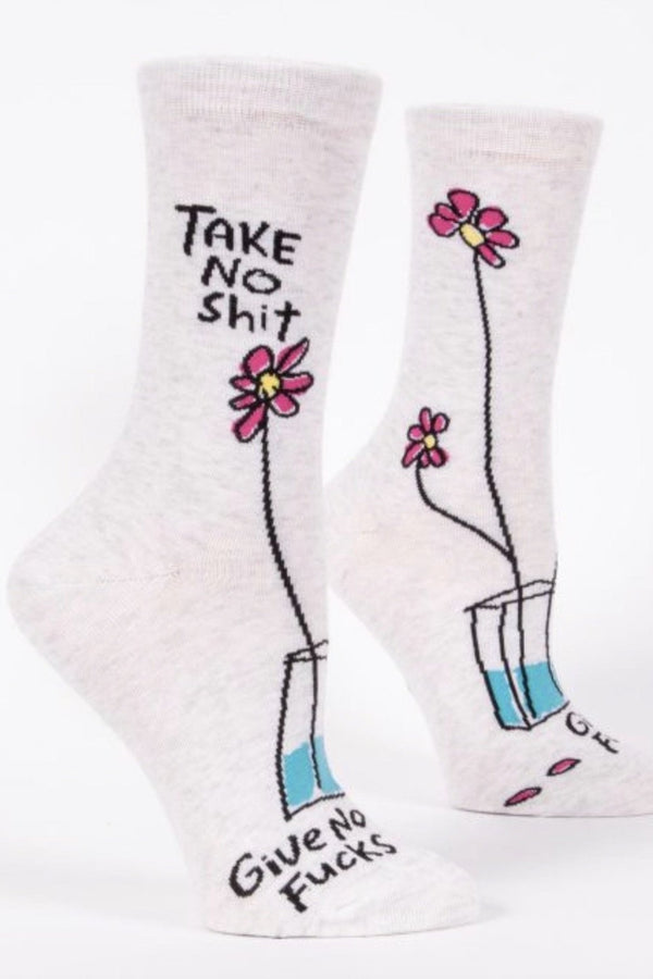 Take No Shit Crew Socks