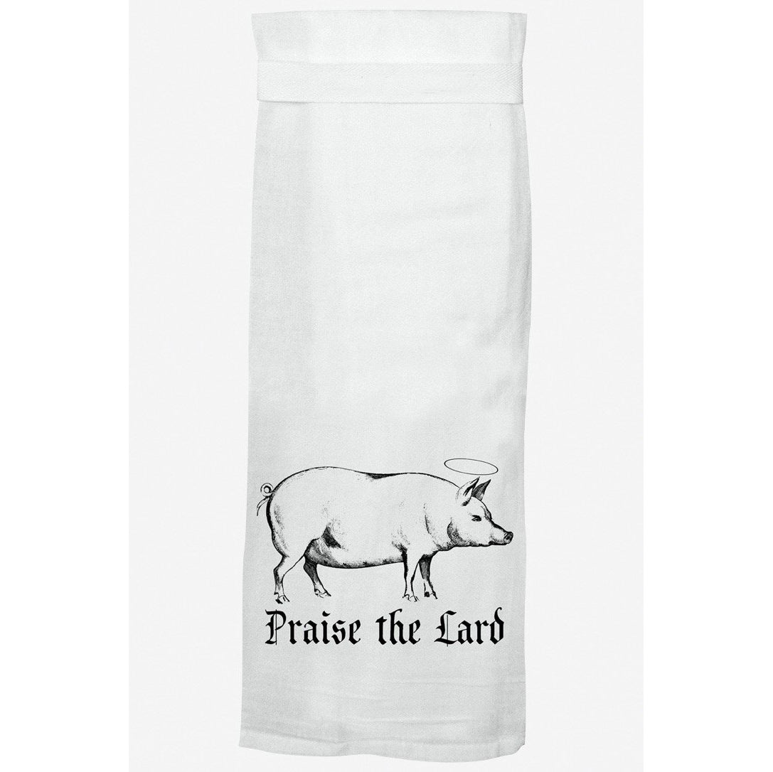Praise the Lard Lg Dish Towel