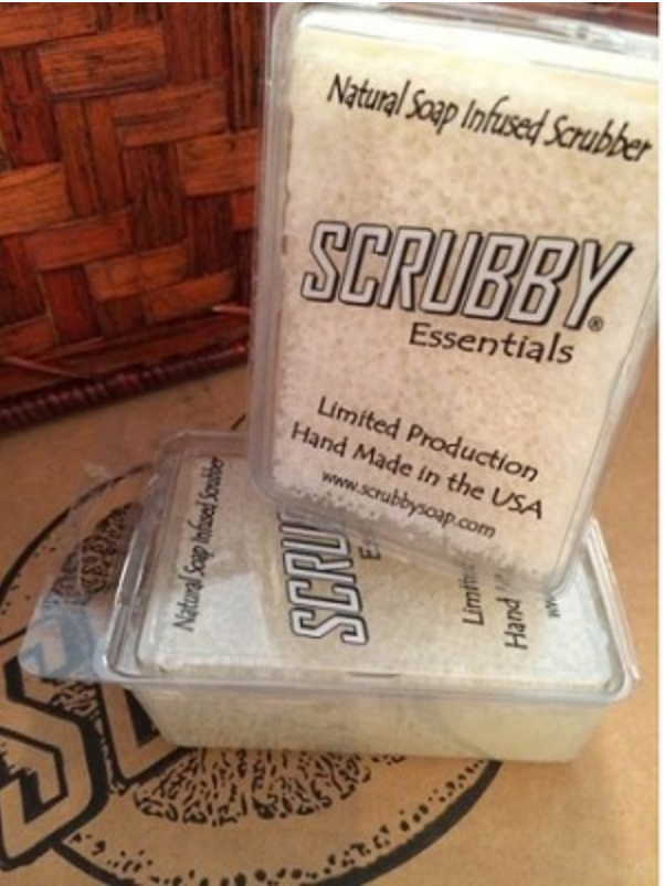 Scrubby Soap Goat Milk and Lavender