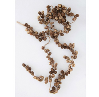 Pinecone Garland Gold