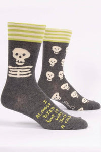 I Almost Died Men's Socks