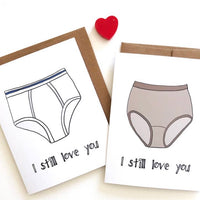 Tighty Whities - Greeting Card