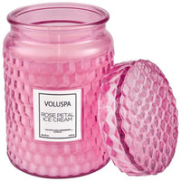 Voluspa: Rose Petal Ice Cream Large Jar Candle