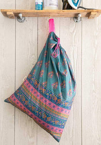 Floral Medallion Laundry Bag
