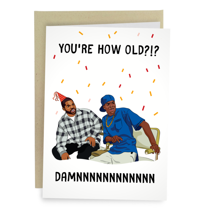 Damn Birthday Greeting Card