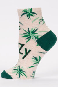 blue-q-SW644-it's-lazy-time-womens-ankle-socks
