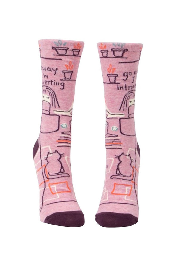 blue-q-go-away-i'm-introverting-crew-socks