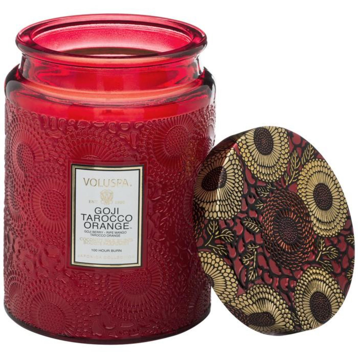Voluspa: Goji Tarocco Orange Large Jar Candle