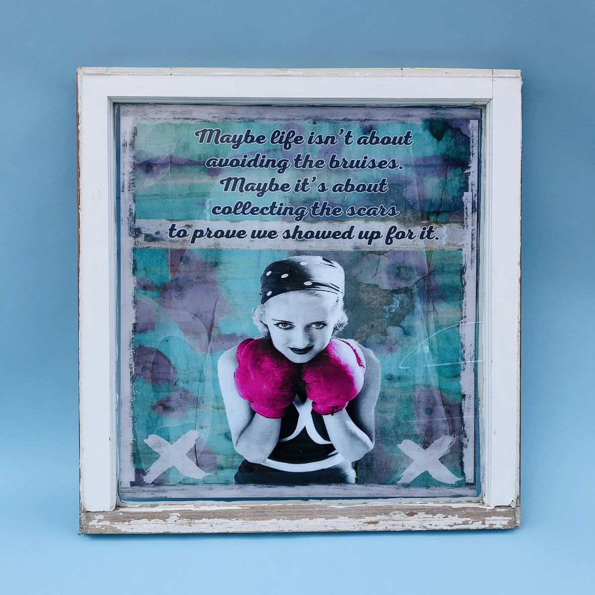 Maybe Life Window Art by Andrea M Designs