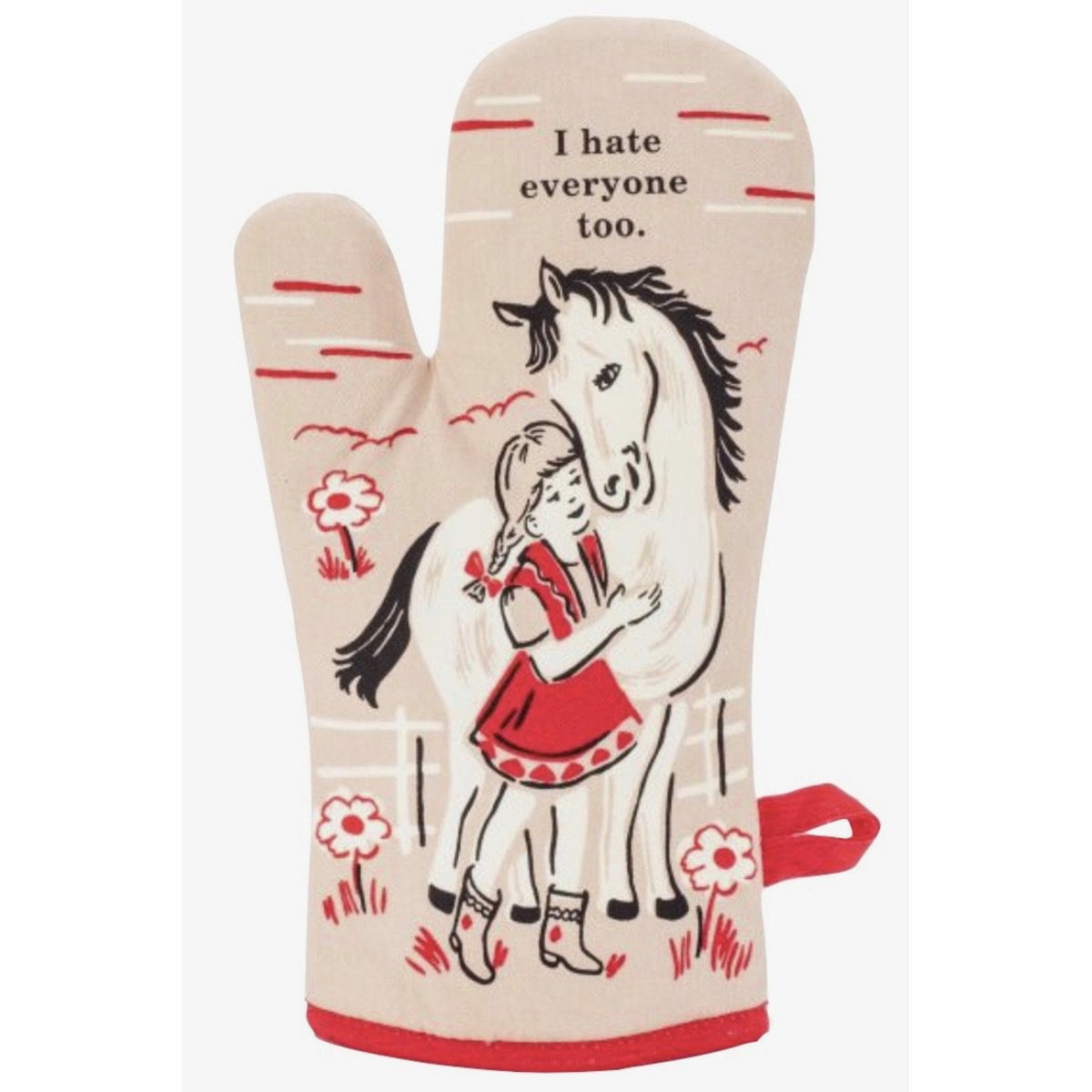 I Hate Everyone Too Oven Mitt