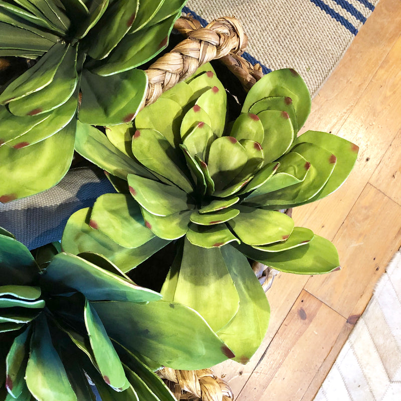How To: Styling a faux succulent planter