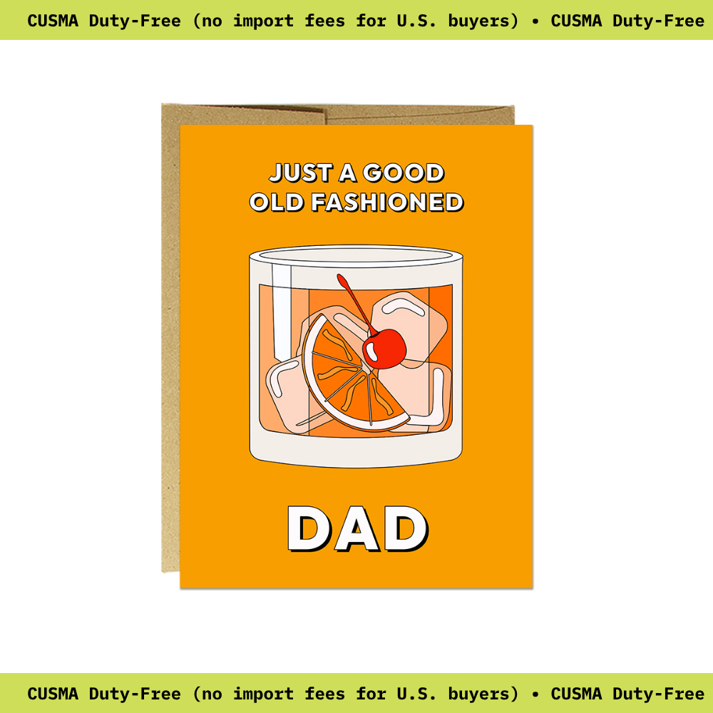 Old Fashioned Dad | Father's Day Card