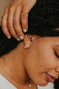 Poppy Studs | 14kt Gold Fill + Sterling Silver