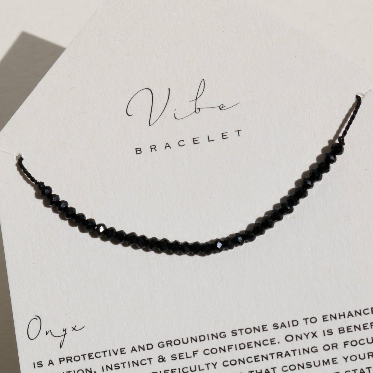 VIBE BRACELET | ONYX
