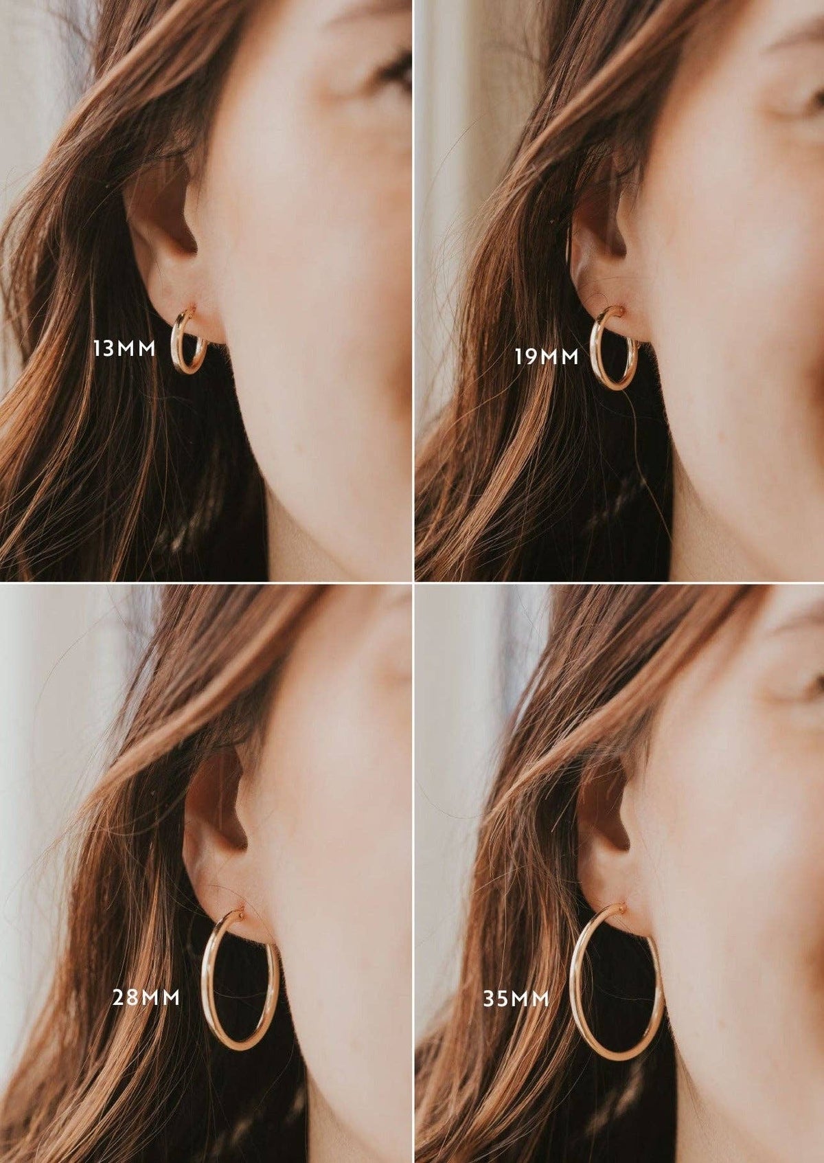 Bold Hoops | 14kt Gold Fill + Sterling Silver