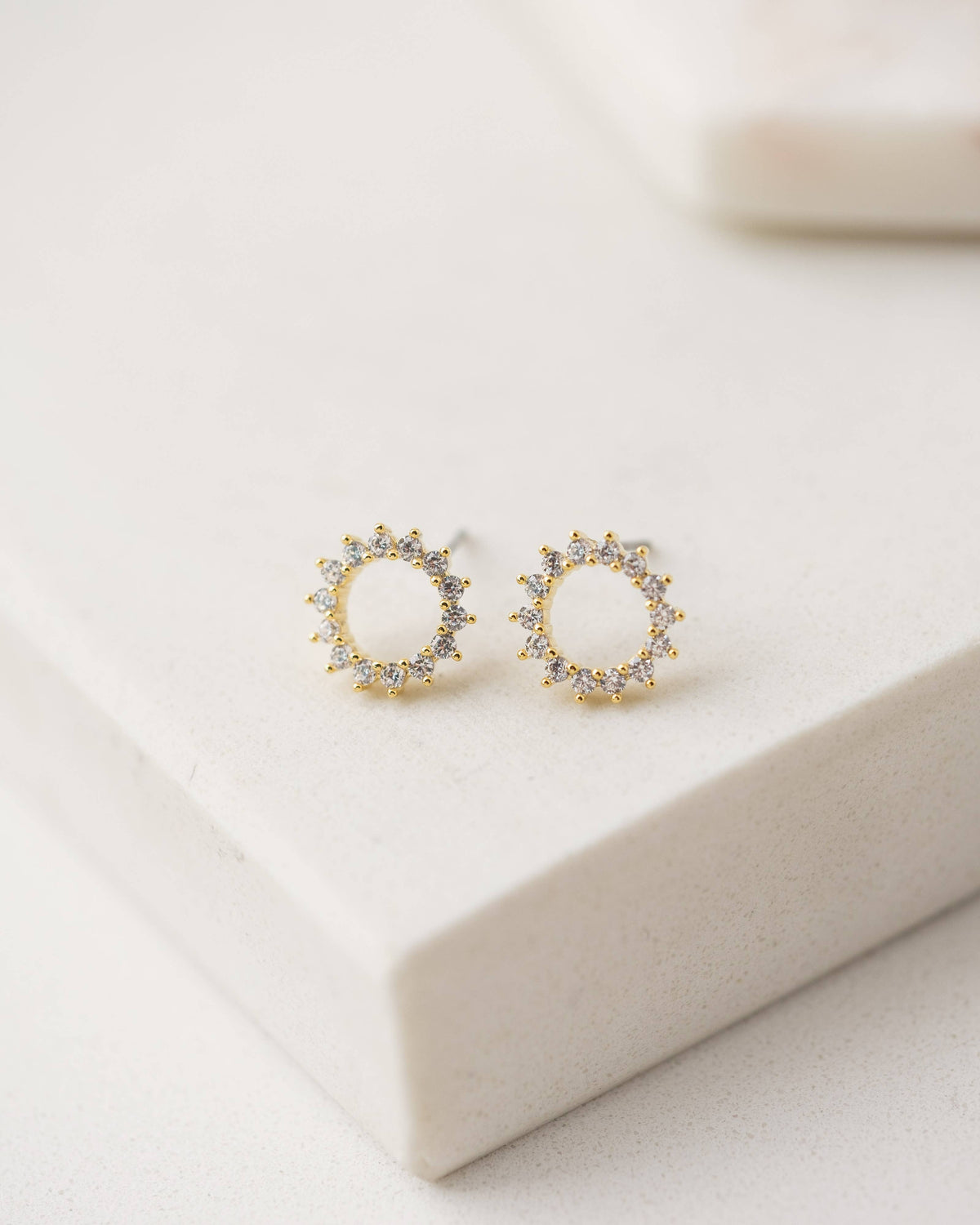 Halo Stud Earrings