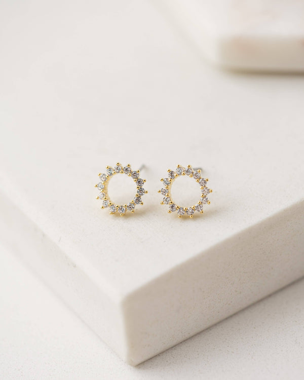 Halo Stud Earrings