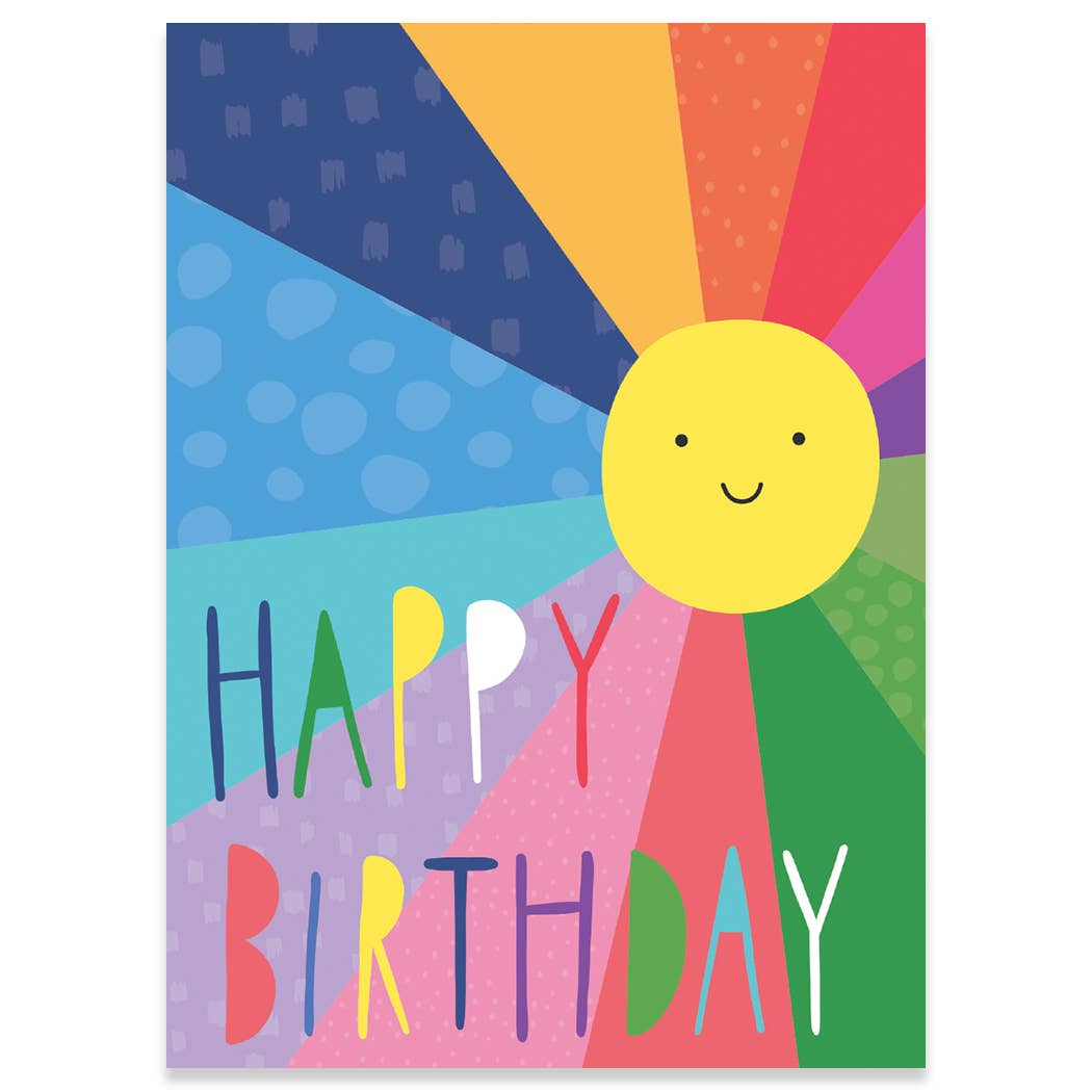 BRIGHT SUNSHINE|CARTE BIRTHDAY CARD