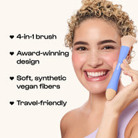 Multi-Tasker - 4-in-1 Makeup Brushes | Beauty Tools | Brush