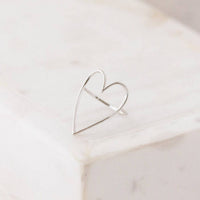 Lovestruck Ring | Heart Band Ring | Gold Stacking Ring