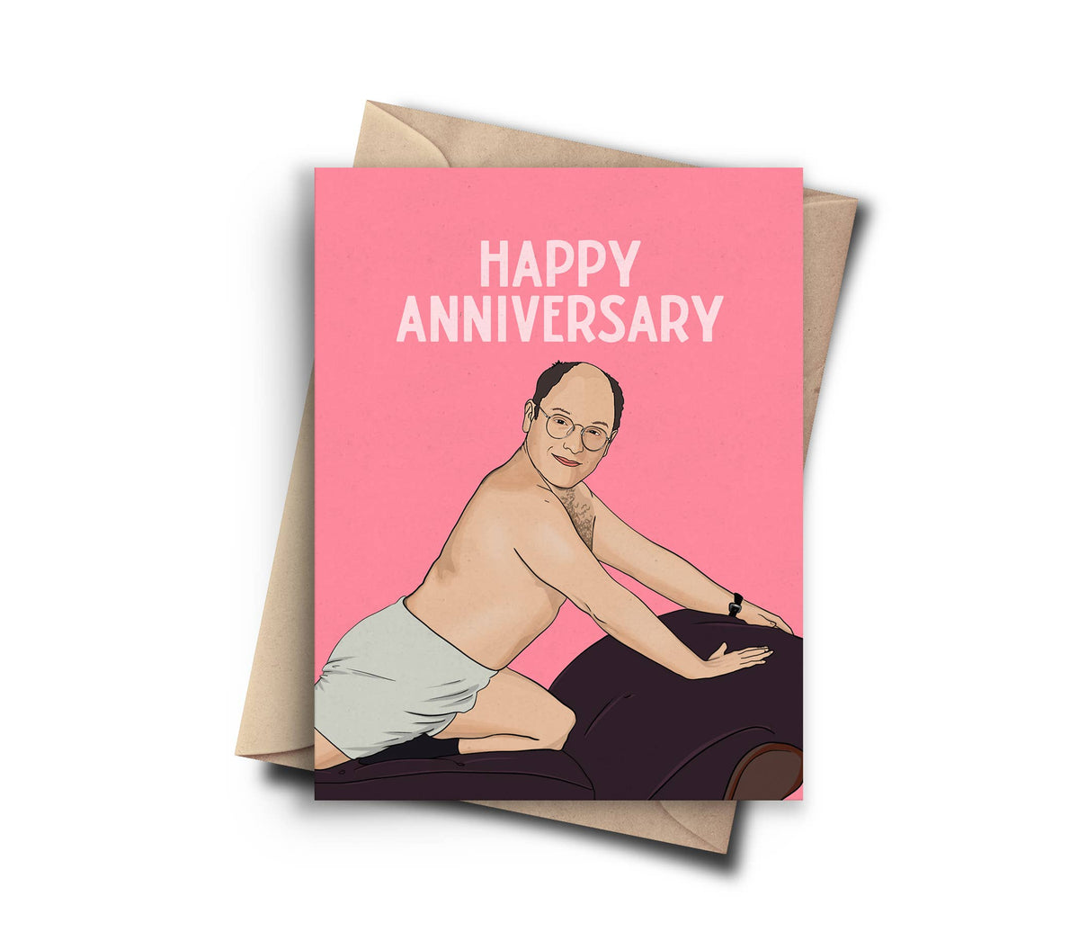 Seinfeld George Costanza Funny Anniversary Card