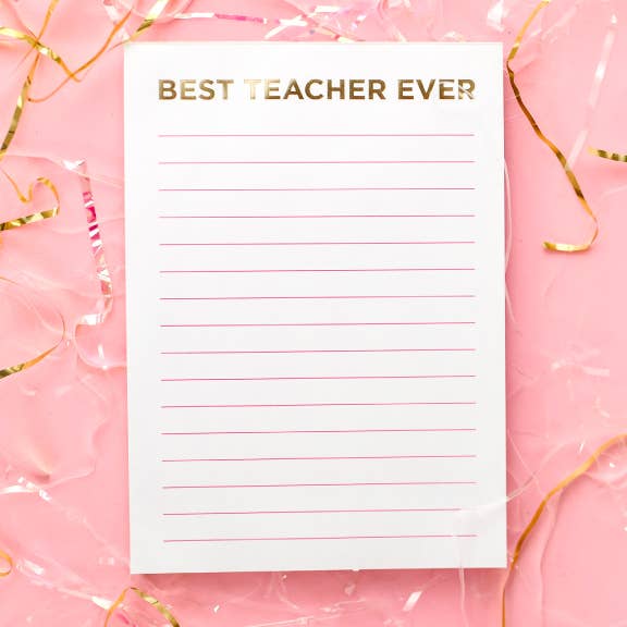 Notepad - Teacher Appreciation - 5 x 7