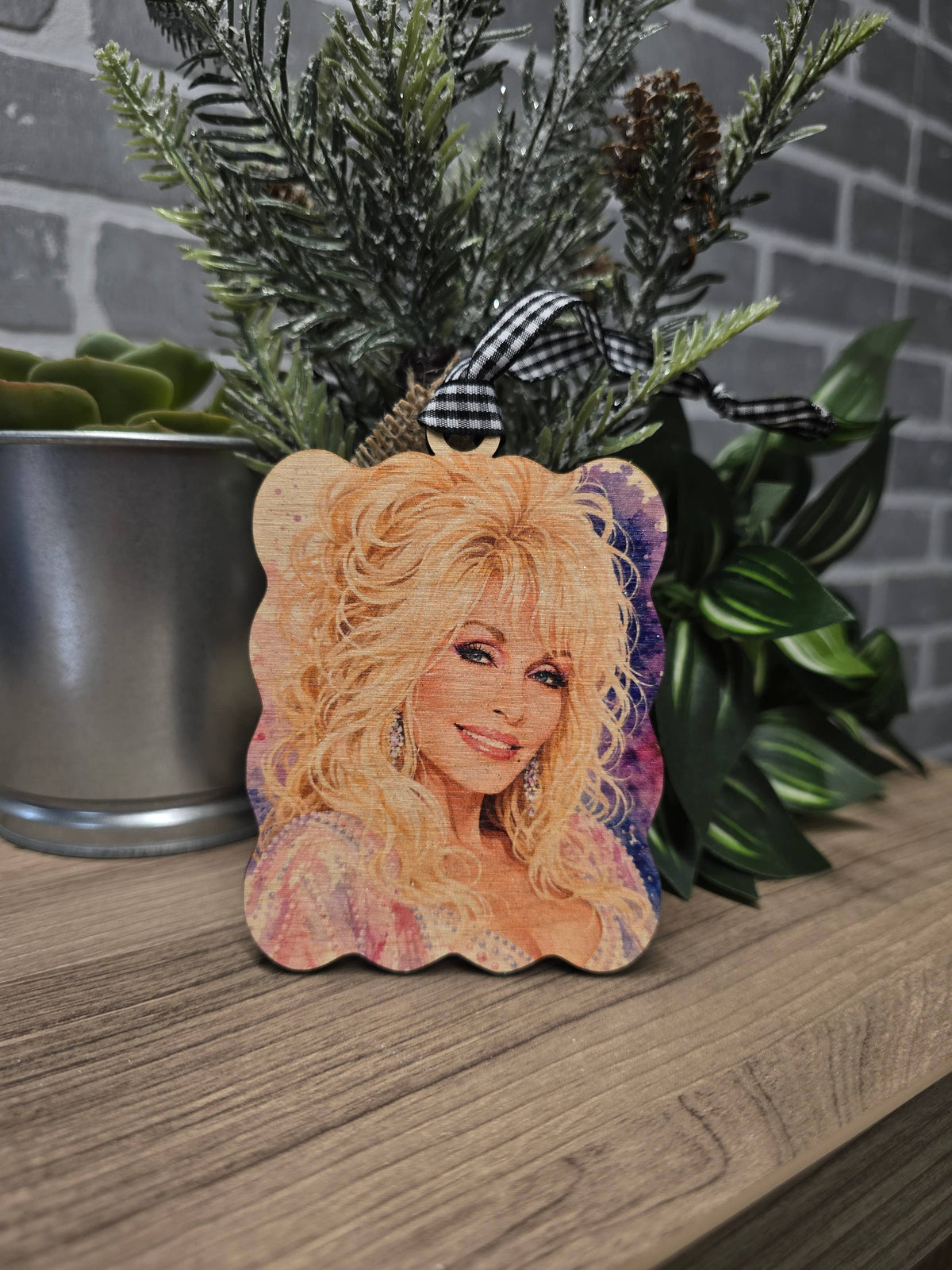 Dolly Watercolor Ornament