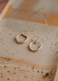 Bold Hoops | 14kt Gold Fill + Sterling Silver