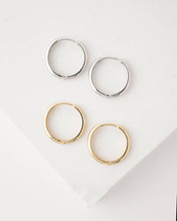 Bea 20mm Hoop Earrings