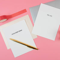 I'm So Sorry Friend - Sympathy | Support - Letterpress Card