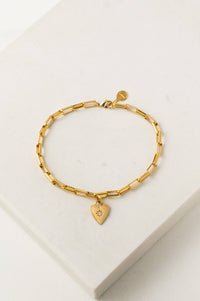 Verona Starburst Heart Bracelet