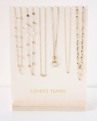 Wood & Paperboard Necklace Display