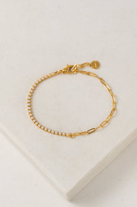 Tennis Paperclip Bracelet