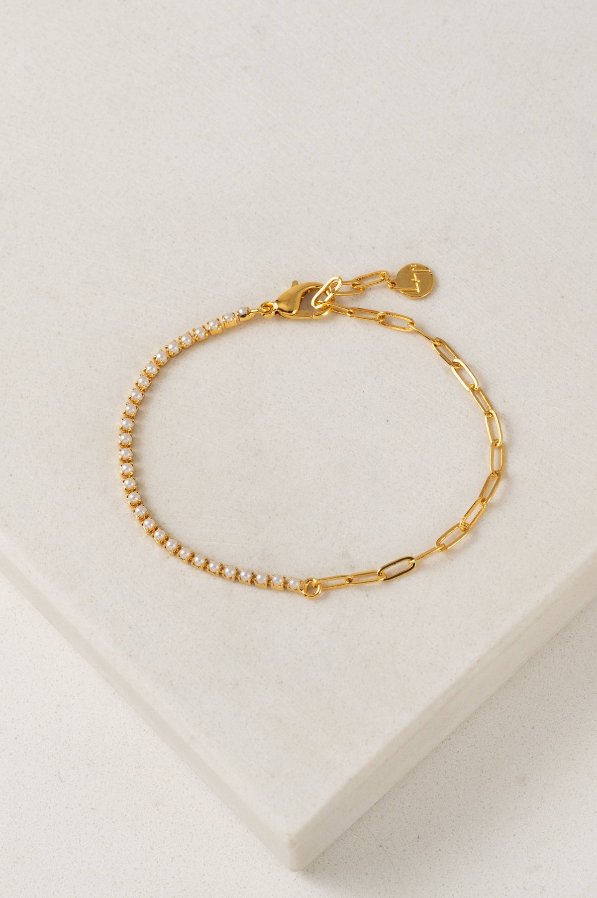 Tennis Paperclip Bracelet