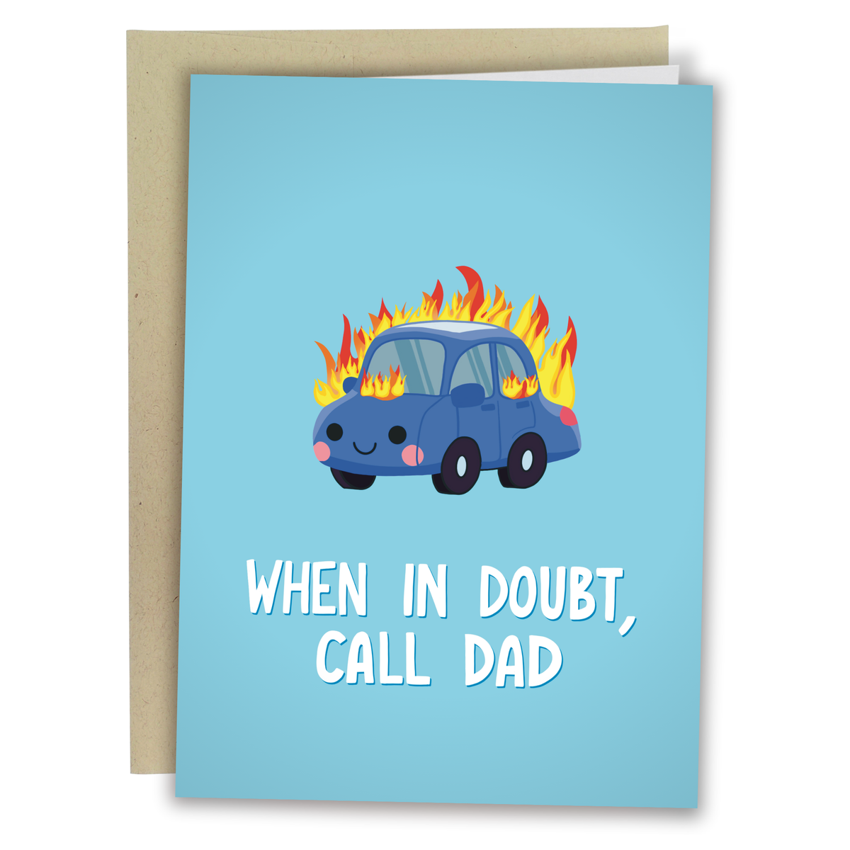 Call Dad - Funny Father's Day Card