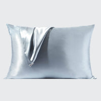 Satin Pillowcase Standard - Haze Blue