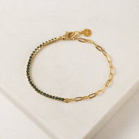Tennis Paperclip Bracelet