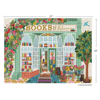 Books And Blooms 1000 Piece Puzzle