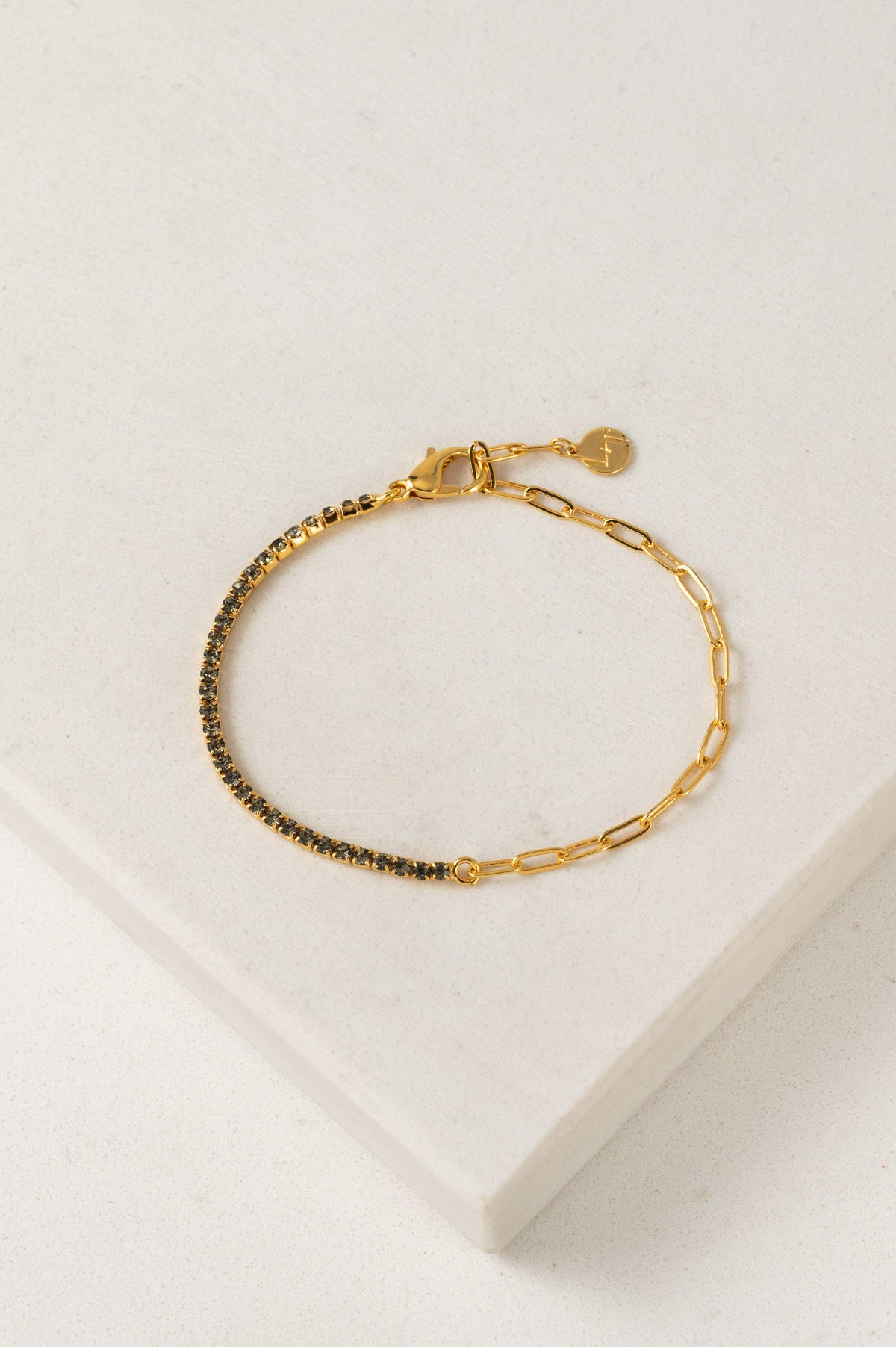 Tennis Paperclip Bracelet
