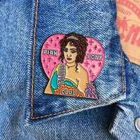 Chap Pink Pop Star Pin