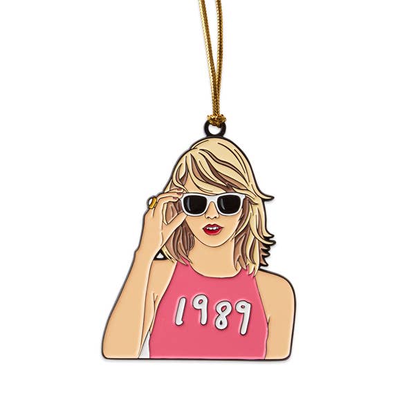 Taylor 1989 Enamel Holiday Ornament