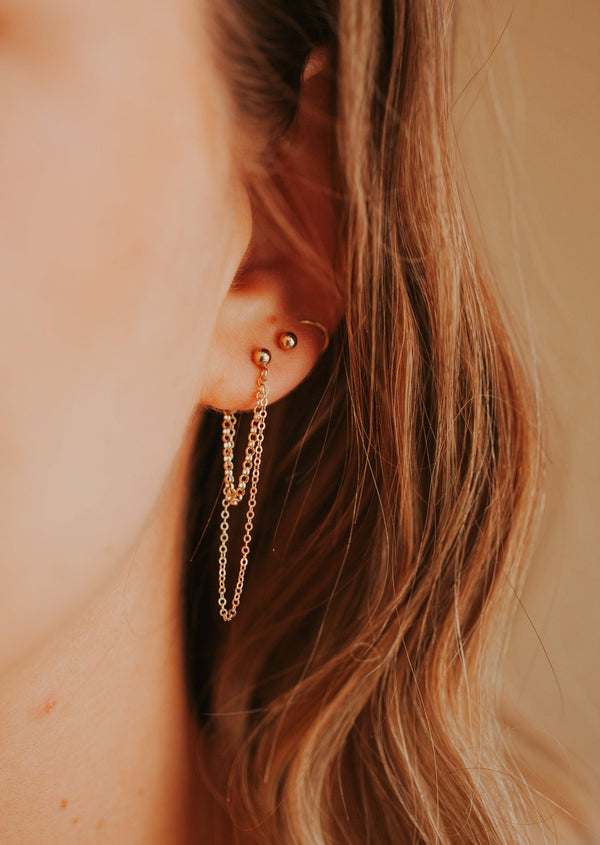 Skyla Double Annex | 14kt Gold Fill + Sterling Silver