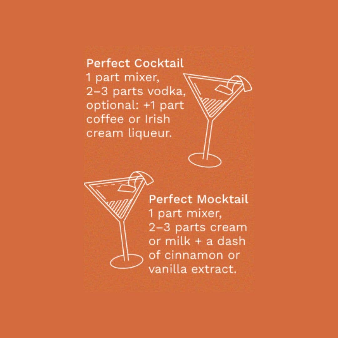 Espresso Martini Cocktail & Mocktail Mixer, 16 fl oz