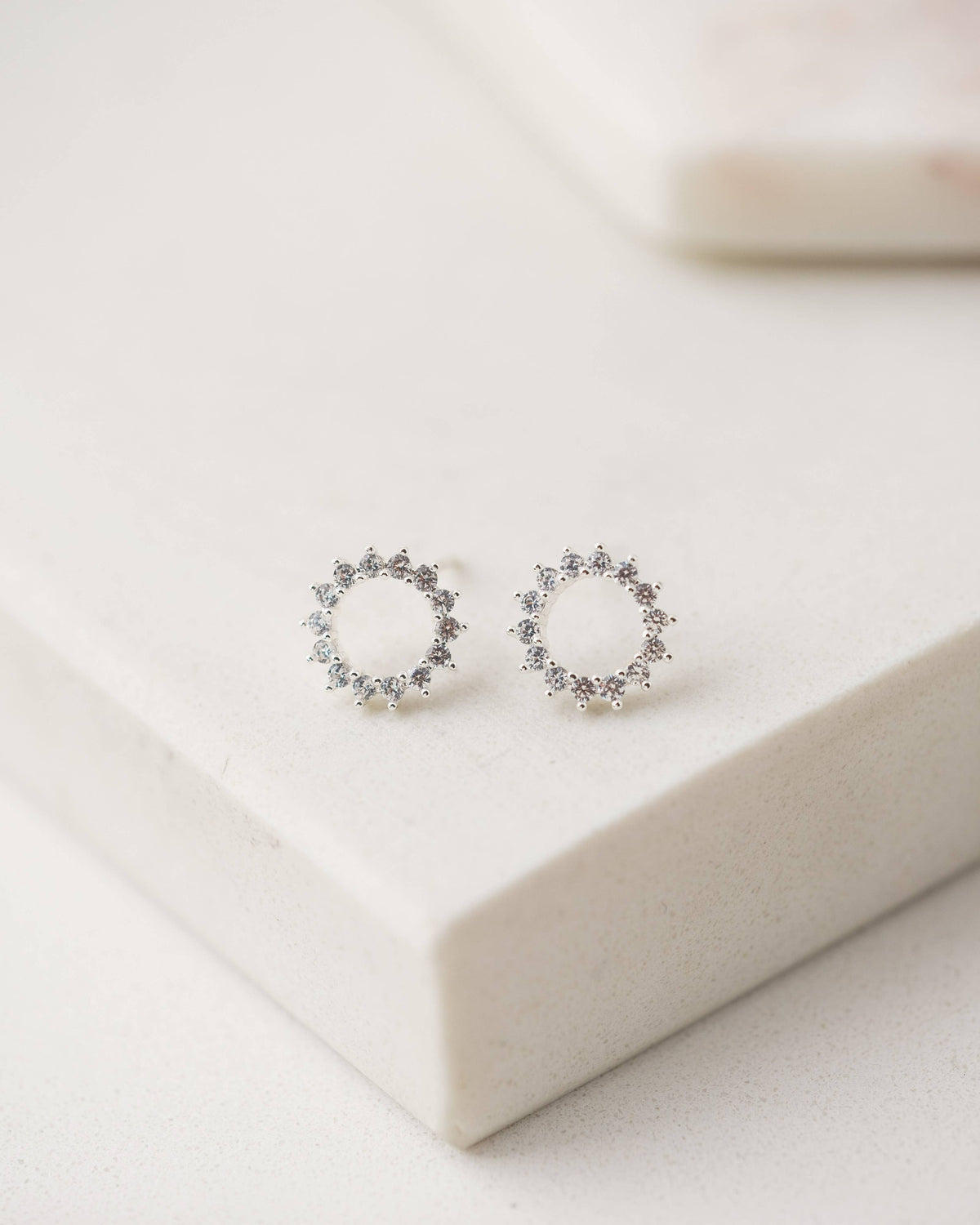 Halo Stud Earrings