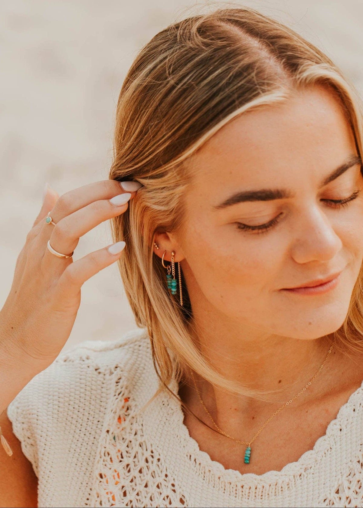 Mara Drops | 14kt Gold Fill + Sterling Silver