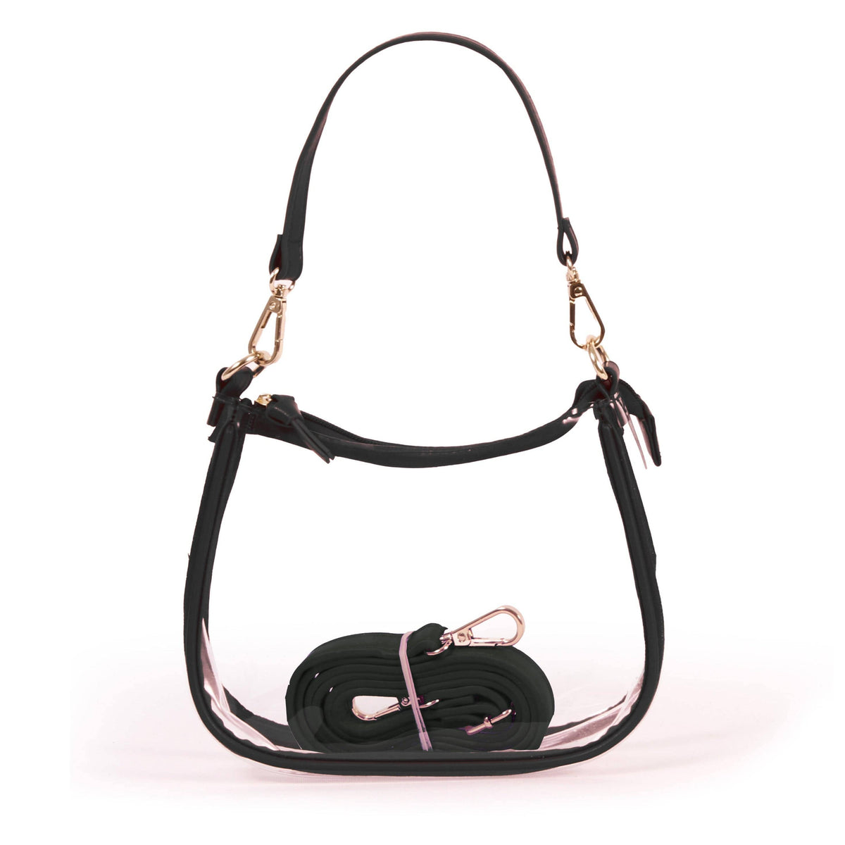 The Clara Clear Purse by Desden in Black