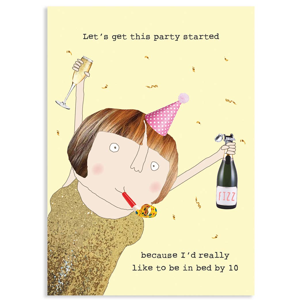Party Started | Rosie Made a Thing Birthday Card