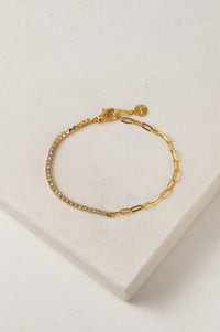 Tennis Paperclip Bracelet